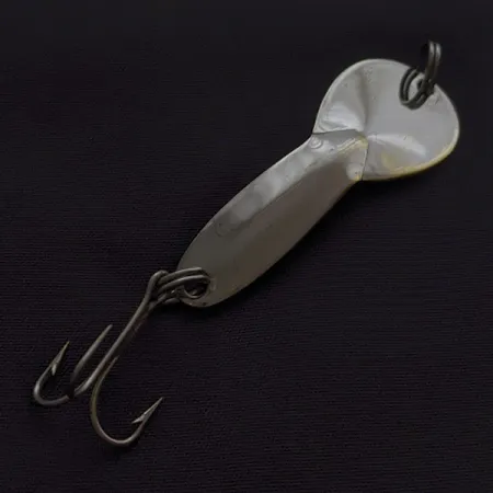 Vintage Glen Evans Loco 2, 1/4oz nickel fishing spoon #22614