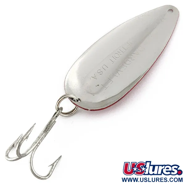 Vintage  Eppinger Dardevle Dardevlet, 3/4oz Red Devle fishing spoon #22615