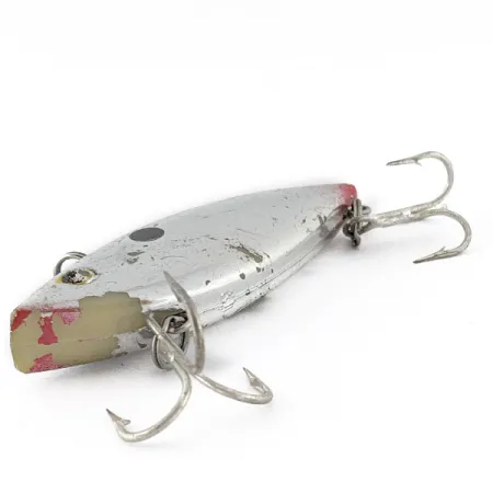 Vintage Bill Lewis Rat-L-Trap, 2/5oz Chrome Blue Back fishing lure #22626