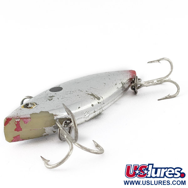 Vintage   Bill Lewis Rat-L-Trap, 2/5oz Chrome Blue Back fishing lure #22626