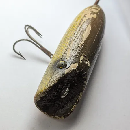 Vintage South Bend Bass Oreno Early Metal Eyes Version, 1/2oz fishing lure #22627