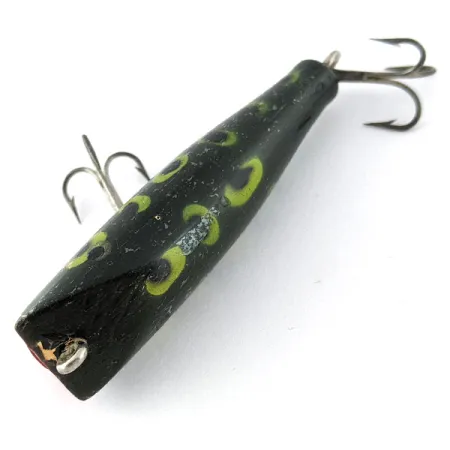 Vintage Creek Chub Darter Wooden, 1/4oz Frog fishing lure #22632