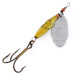 Vintage  Abu Garcia Abu Spinnaren Reflex , 1/4oz nickel/yellow spinning lure #22643