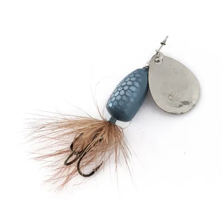 Vintage Yakima Bait Wordens Spoon Fly 10, 3/64oz silver spinning lure #22645