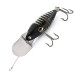 Vintage   Heddon Tiny Deeper Runt, 1/4oz Black bone fishing lure #22649