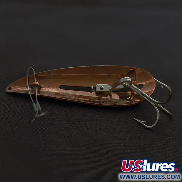 Vintage   Weedless Bait Company FISHTRAP, 1/2oz cooper fishing spoon #22651