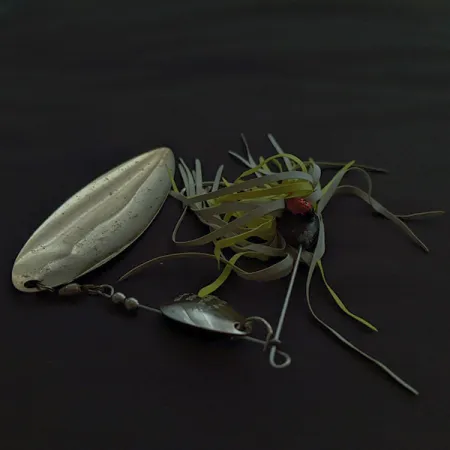 Vintage Bumble Bee Bumble BEE Spinnerbait, 1oz gold/nickel spinning lure #22653