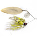 Vintage  Bumble Bee Bait Company Bumble BEE Spinnerbait, 1oz gold/nickel spinning lure #22653