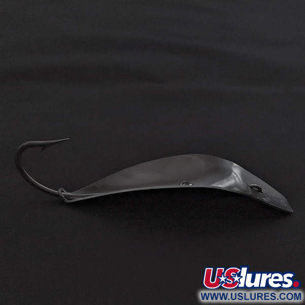 Vintage  L&S Bait Mirro lure L&S L&S Mirrospoon 6/0Mirrospoon 6/0, 3/5oz nickel fishing spoon #22654