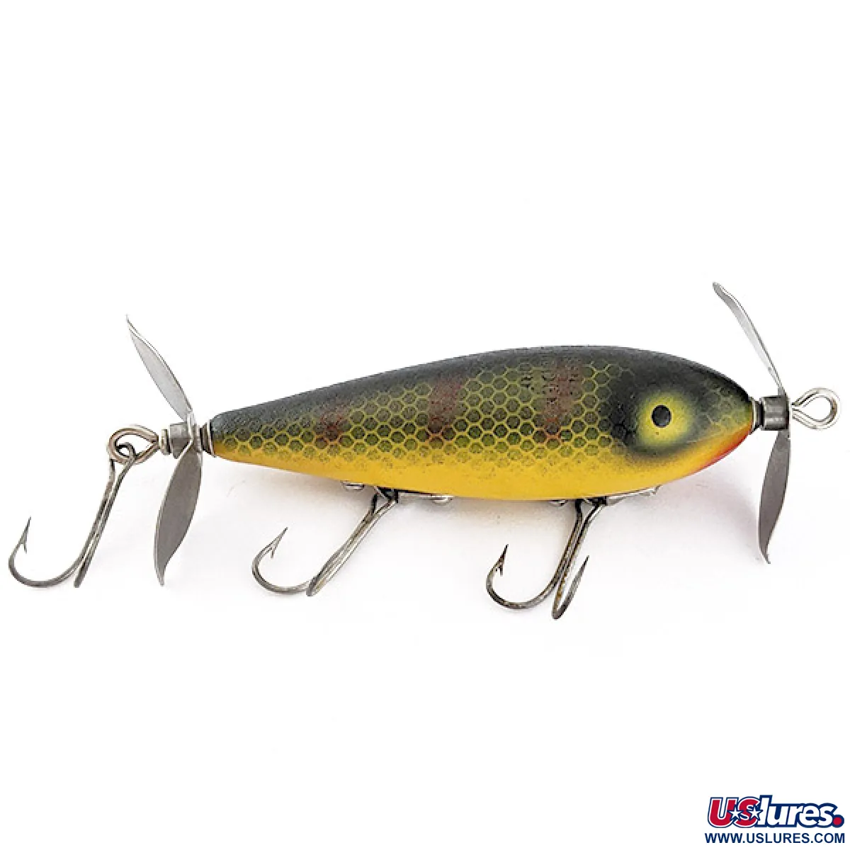 Vintage South Bend Nip-I-Diddee Wood Lure, 1/2oz Perch fishing