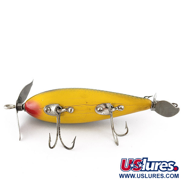 Vintage   South Bend Nip-I-Diddee Wood Lure, 1/2oz Perch fishing lure #22656