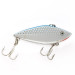 Vintage   Strike King Diamond Shad (1980s), 2/5oz silver/blue fishing lure #22659