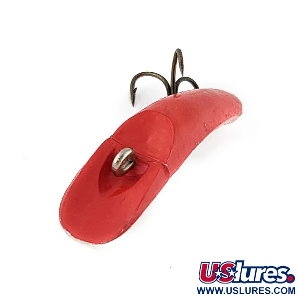 Vintage Kmart Kresge #318, 3/64oz red fishing lure #22662