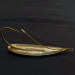 Vintage   Johnson Silver Minnow, 3/5oz gold fishing spoon #22668