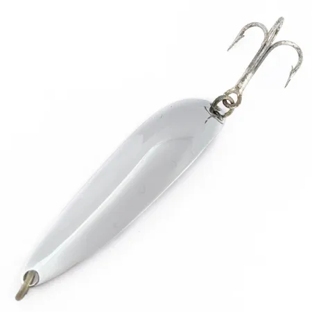 Vintage Luhr Jensen Krocodile #5, 1oz nickel fishing spoon #22670