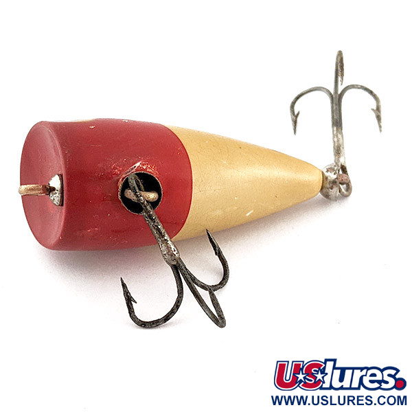 Vintage  Whopper Stopper Whopper-Stopper popper wood, 2/5oz  fishing lure #22690