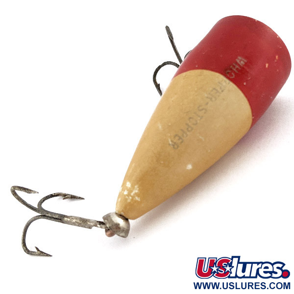 Vintage  Whopper Stopper Whopper-Stopper popper wood, 2/5oz  fishing lure #22690