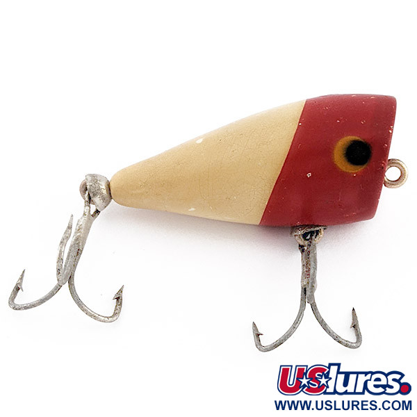 Vintage  Whopper Stopper Whopper-Stopper popper wood, 2/5oz  fishing lure #22690