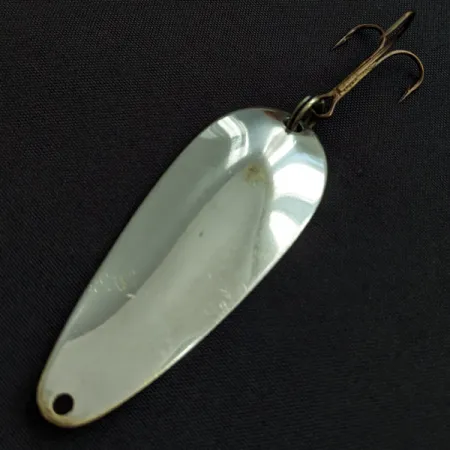 Vintage Nebco Flashbait 266, 1/3oz nickel fishing spoon #22692