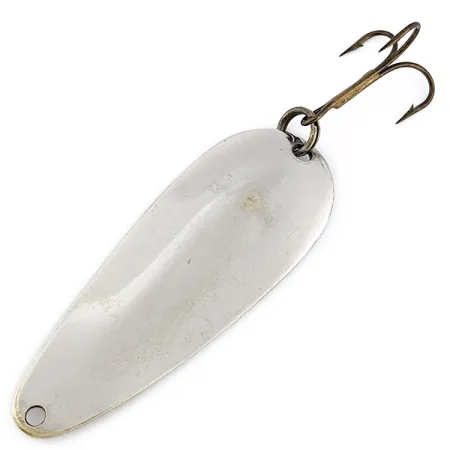 Vintage Nebco Flashbait 266, 1/3oz nickel fishing spoon #22692
