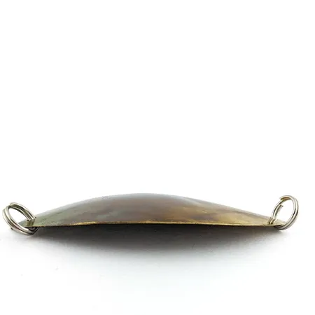 Vintage Williams Lake Clear Wabbler, 1/3oz brass fishing spoon #22699