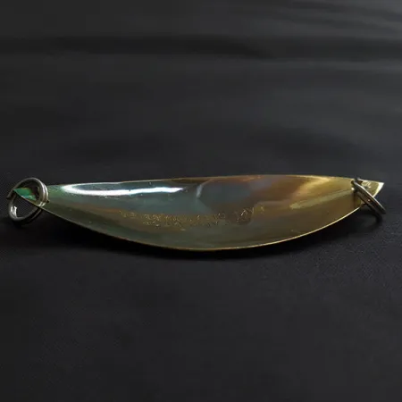Vintage Williams Lake Clear Wabbler, 1/3oz brass fishing spoon #22699