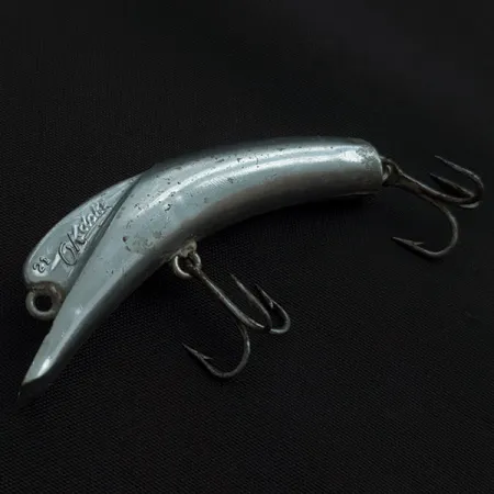 Vintage Nebco OkDoke 21, 1/8oz silver fishing lure #22701
