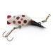 Vintage  Luhr Jensen Hot Shot - 3, 3/16oz white/red/black fishing lure #22702