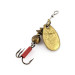 Vintage   Mepps Aglia 0, 3/32oz gold spinning lure #22720