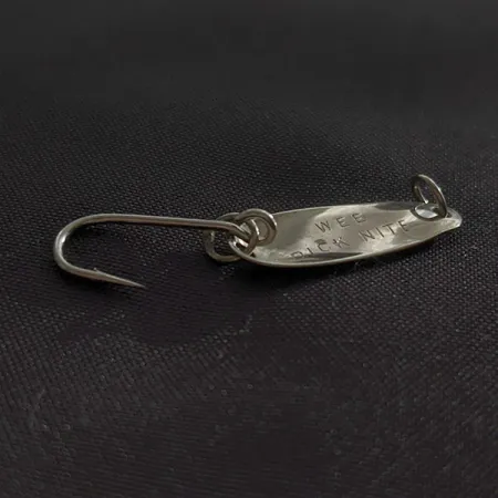 Vintage Dick Nite Spoons Dick Nite Wee, 1/32oz nickel fishing spoon #22730