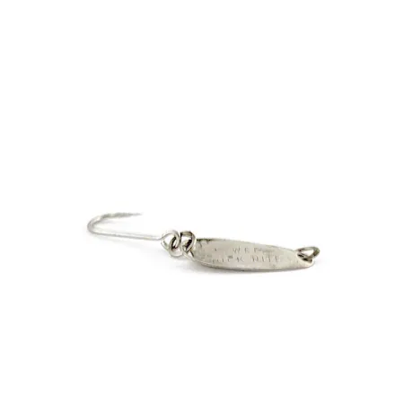 Vintage Dick Nite Spoons Dick Nite Wee, 1/32oz nickel fishing spoon #22730