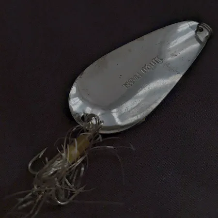 Vintage Lindy / Little Joe Lindy Finsel silver plated, 2/3oz silver (silver plated) fishing spoon #22734