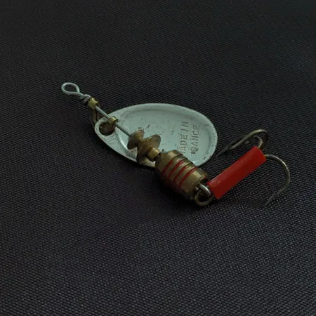 Vintage Mepps Aglia 1, 1/8oz silver spinning lure #22738