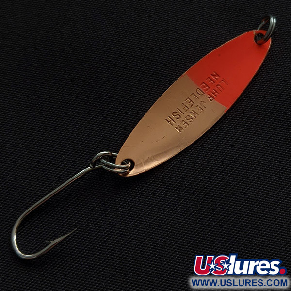 Vintage  Luhr Jensen Luhr jensen Needlefish 1, 1/16oz ​copper/red UV  glows  fishing spoon #22742