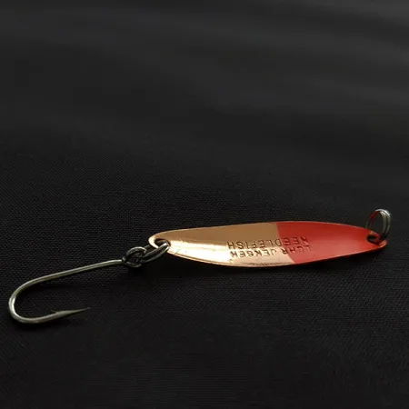 Vintage Luhr Jensen Luhr jensen Needlefish 1, 1/16oz ​copper/red UV  glows  fishing spoon #22742