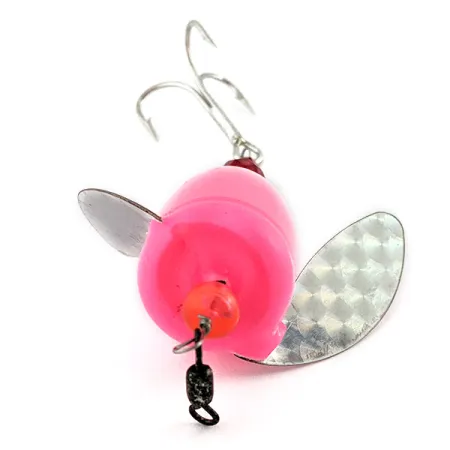 Vintage Yakima Bait Spin-N-Glo, 1/4oz pink spinning lure #22743