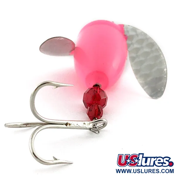 Vintage Yakima Bait Spin-N-Glo, 1/4oz pink spinning lure #22743