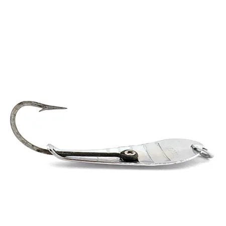 Vintage Luhr Jensen Reflecto #2, 1/4oz nickel fishing spoon #22746