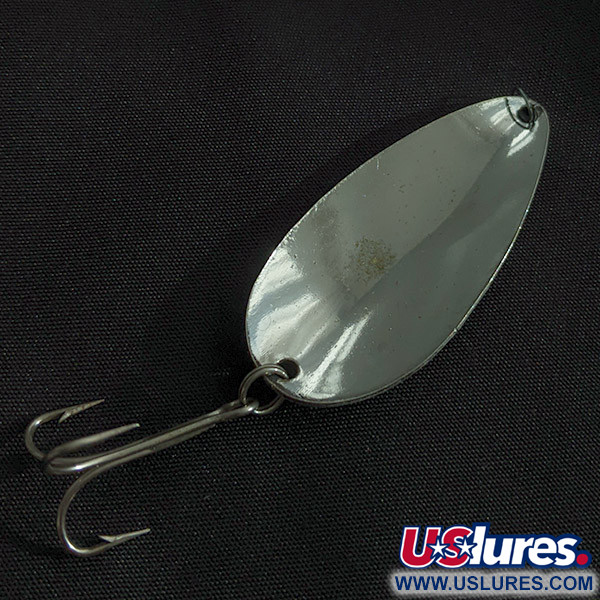 Vintage   Kmart Spoon, 1/4oz red/white/nickel fishing spoon #22759