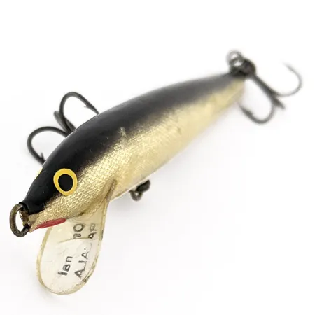 Vintage Rapala Original Floater F9 (Finland 1960s), 1/8oz S  (Silver) fishing lure #22760