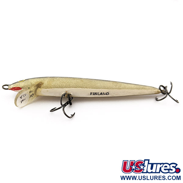 Vintage   Rapala Original Floater F9 (Finland 1960s), 1/8oz S  (Silver) fishing lure #22760