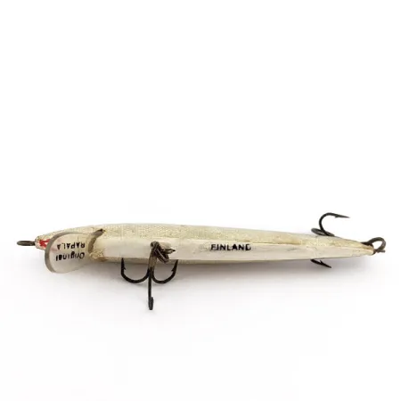 Vintage Rapala Original Floater F9 (Finland 1960s), 1/8oz S (Silver) fishing lure #22761