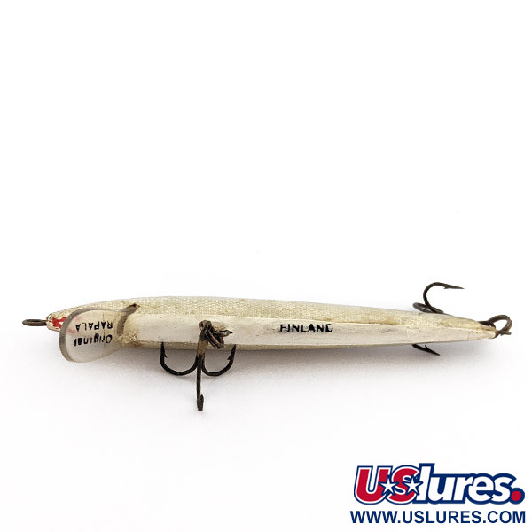 Vintage   Rapala Original Floater F9 (Finland 1960s), 1/8oz S (Silver) fishing lure #22761