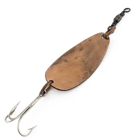 Vintage M&M 66 Vanetten, 1/2oz copper fishing spoon #22762