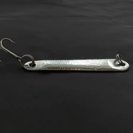 Vintage Hopkins No=Eql 3, 2oz nickel fishing spoon #22765