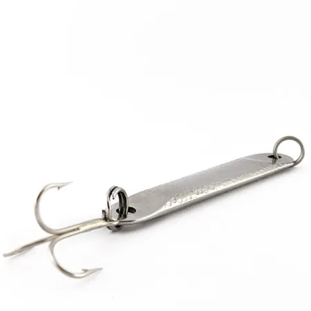 Vintage Hopkins No=Eql 3, 2oz nickel fishing spoon #22765