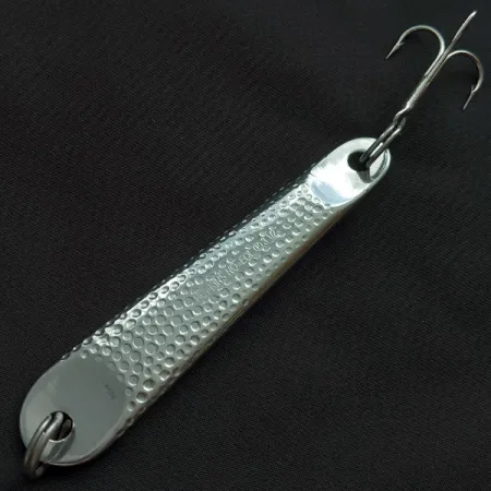 Vintage Hopkins No=Eql 3, 2oz nickel fishing spoon #22765