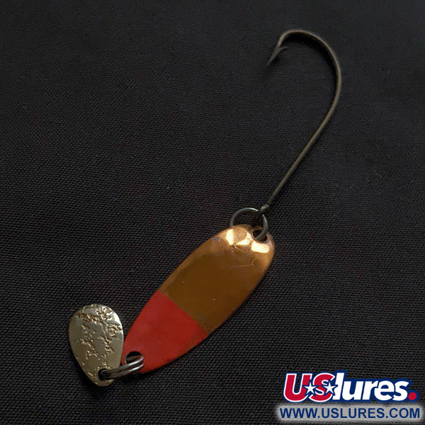 Vintage  Luhr Jensen Krocodile Troll, 1/16oz red/copper fishing spoon #22795