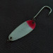 Vintage  Dick Nite Spoons Dick Nite, 1/32oz white pearl/red UV fishing spoon #22811