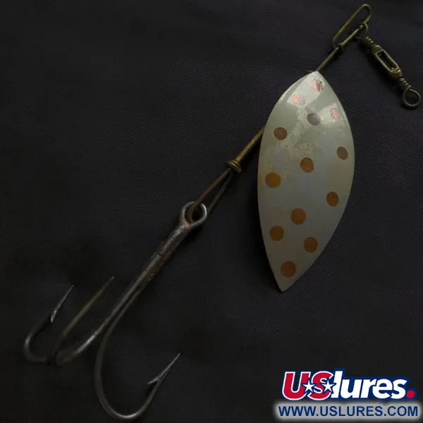 Vintage   Pflueger Muskill 12, 1 2/3oz nikiel/miedź spinning lure #22844